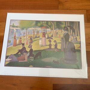Print of "A Sunday Afternoon on the Island of La Grande Jatte" by Georges Seurat